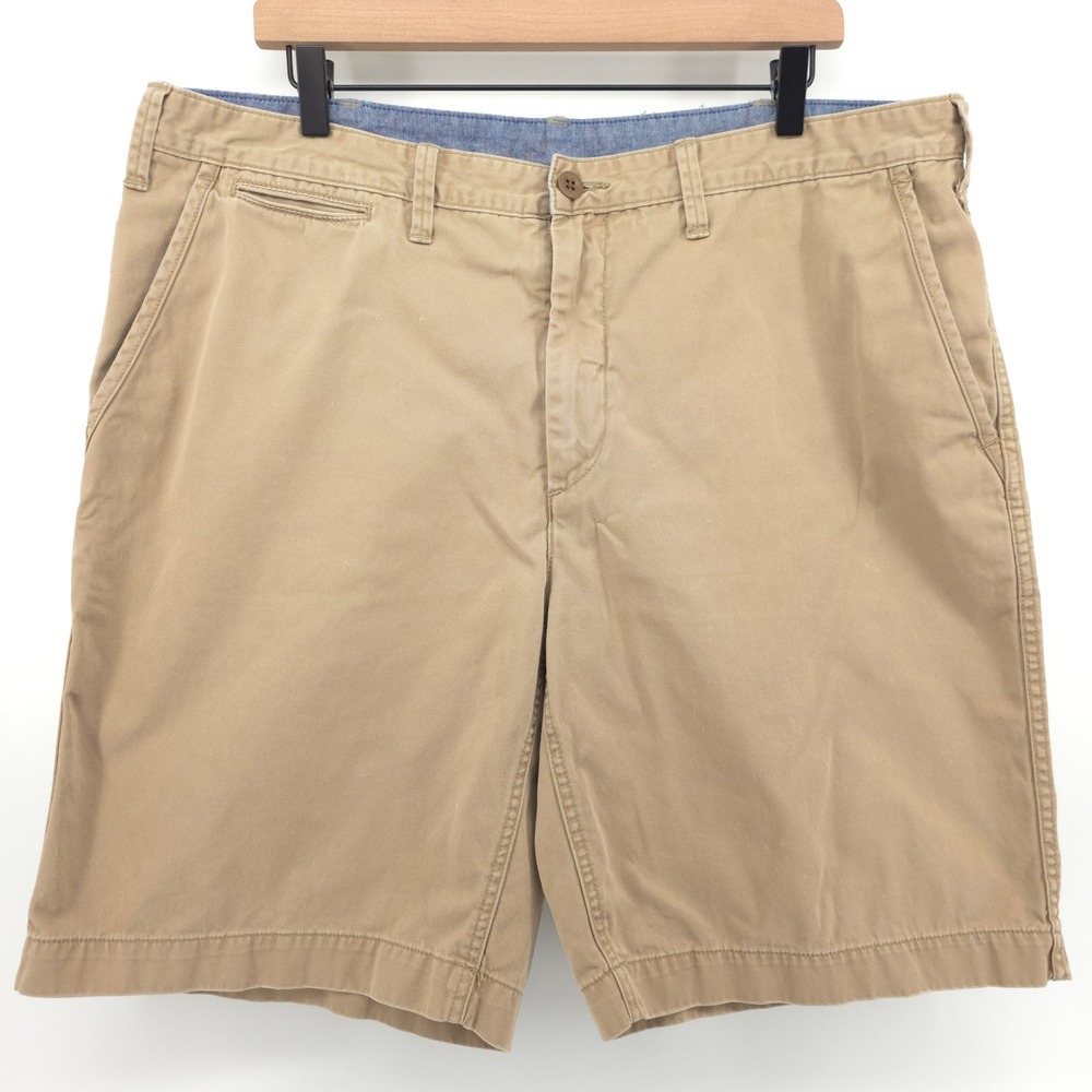 Polo Ralph Lauren Relaxed Fit Men Shorts 38 Khaki Tan Chino Preppy